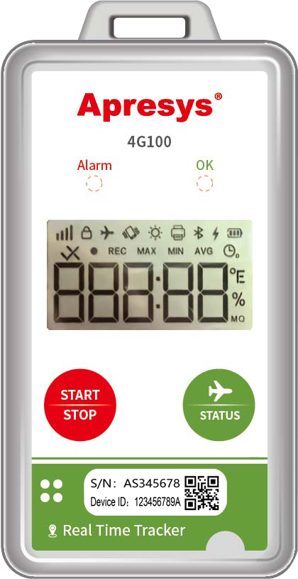 4G无线温湿度记录仪4G100